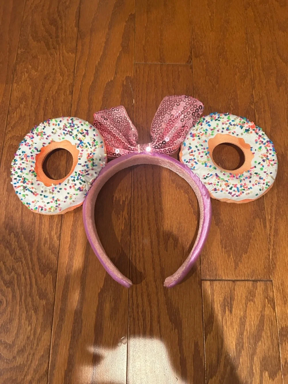 Disney  Donut Sprinkle Ears Headband with Bow - Picture 2 of 4